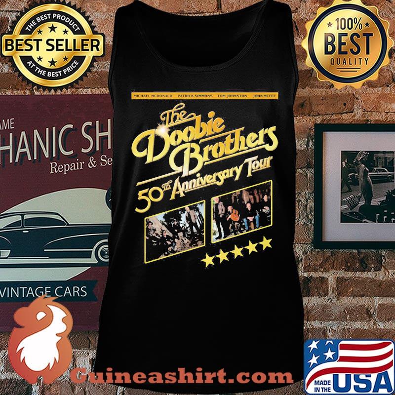 The doobie brothers 50th anniversary tour stars s Tank top