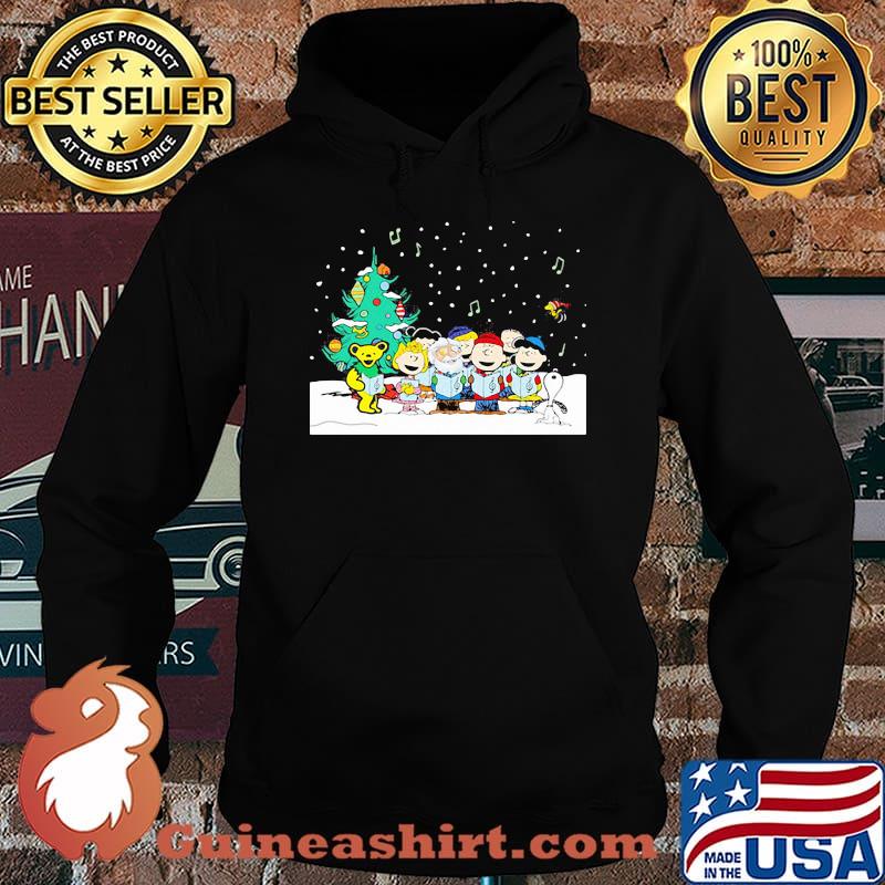 The peanuts and bear merry christmas s Hoodie