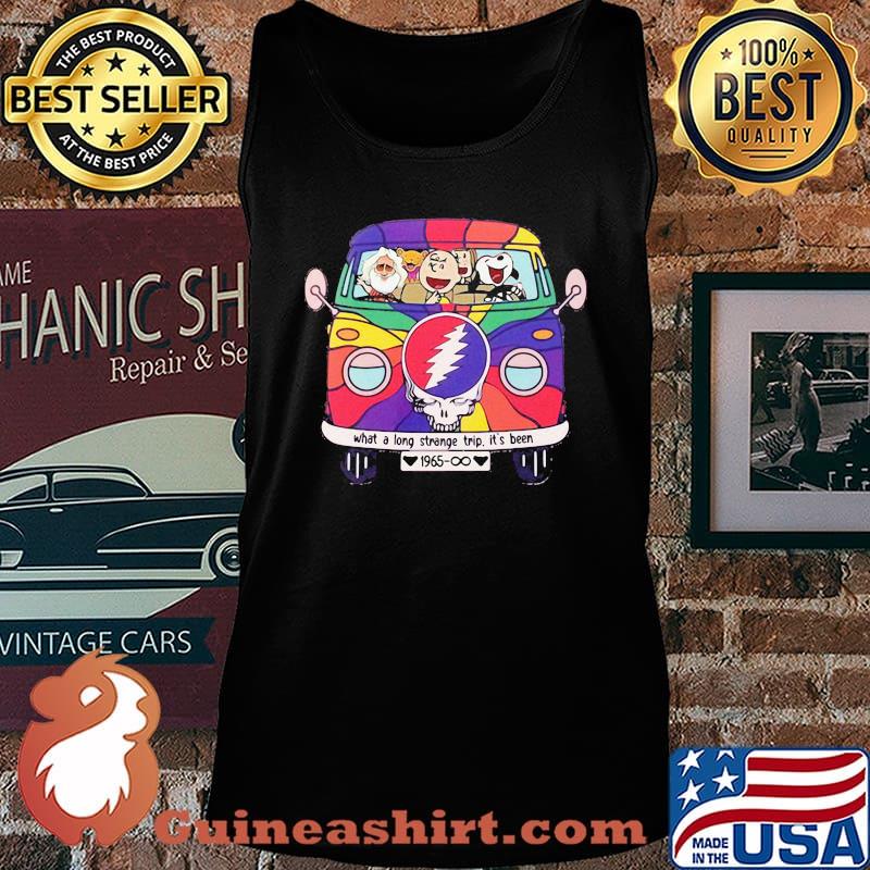 The peanuts riding bus grateful dead band what a long strange trip it's been s Tank top