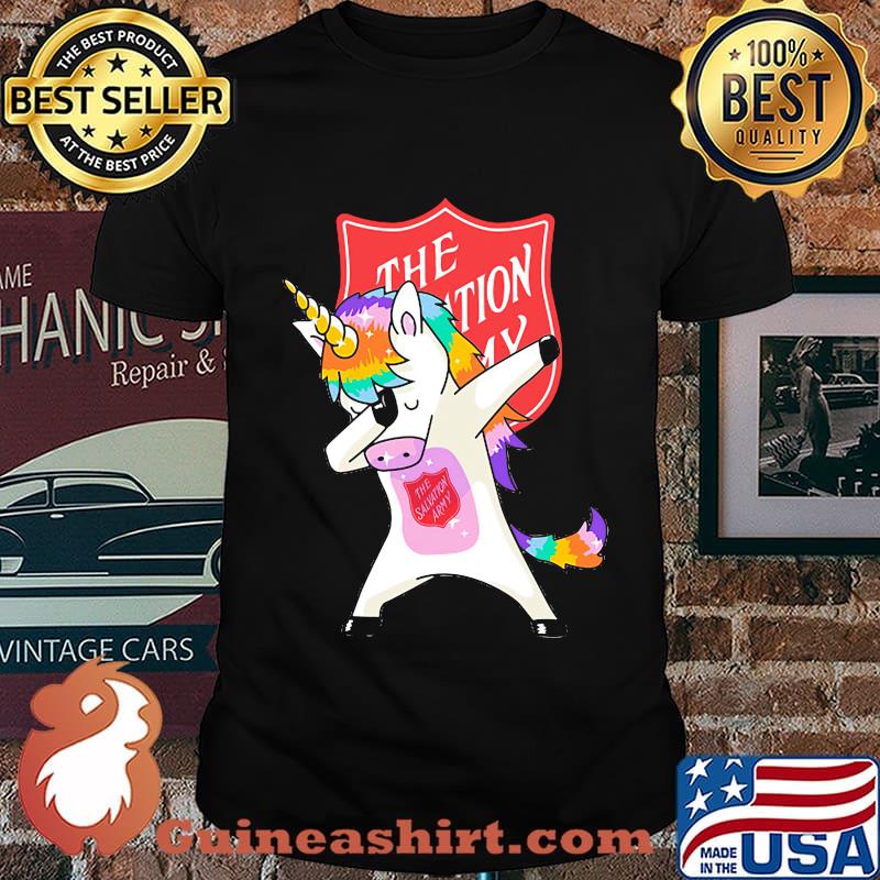 The Salvation Army Unicorn dabbing shirt