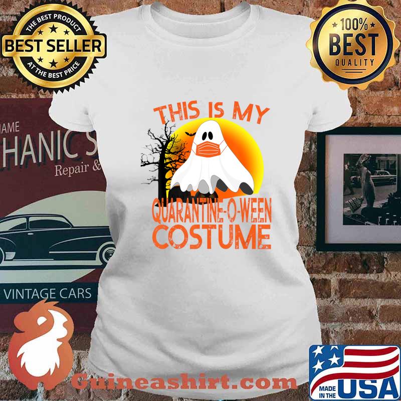 This is My Quarantine-O-Ween Costume - Halloween Puns T-Shirt Ladies tee