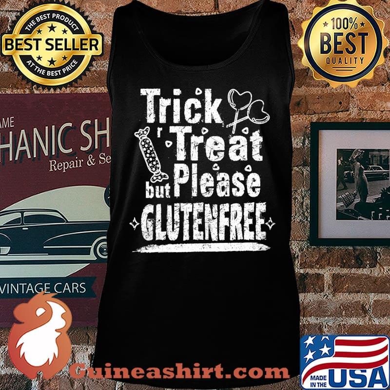 Trick r Treat Funny Cute Halloween Dress Candy Sweets Youth T-Shirt Tank top