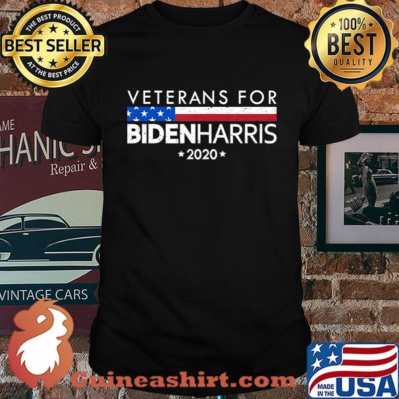 Veterans for Biden Harris T Shirt Democrat US Elections Vote T-Shirt