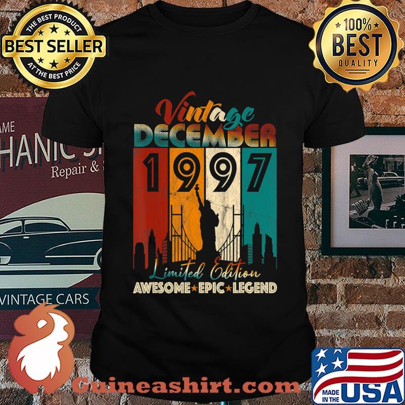 Vintage 1997 Limited Edition 68th Birthday 23 Year Old Gifts T-Shirt