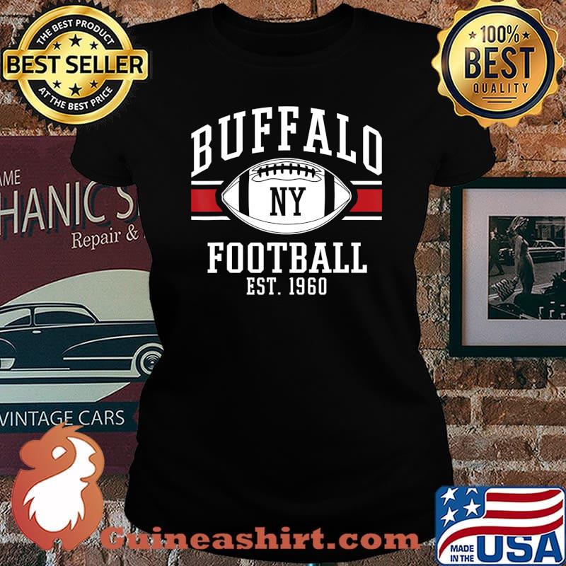 Vintage Buffalo New York NY Football Mafia Sports Gift T-Shirt Laides tee