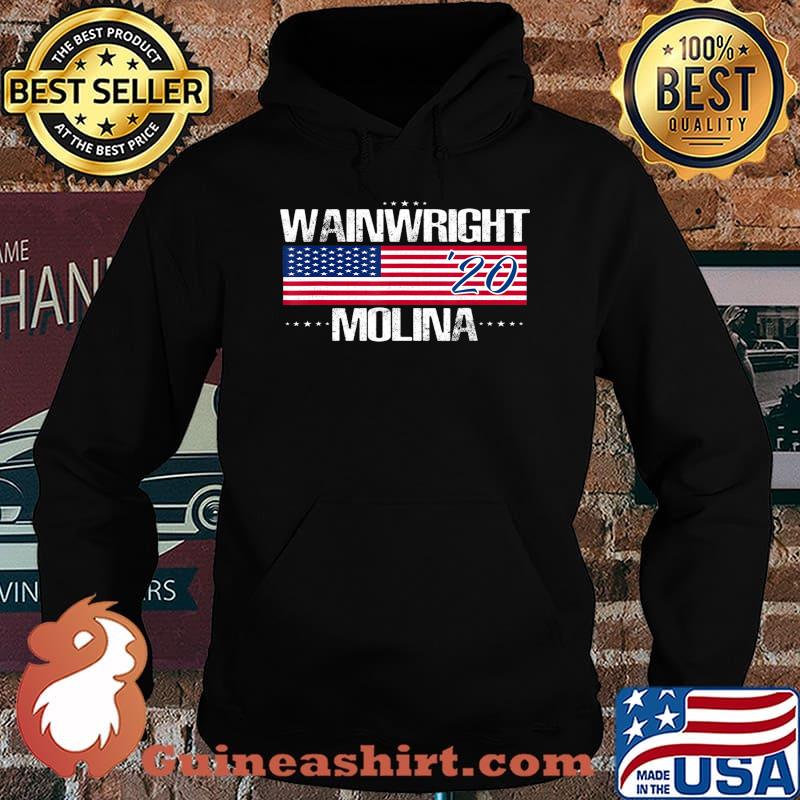 Wainwright Molina 2020 Shirt American Flag sports gift idea T-Shirt Hoodie