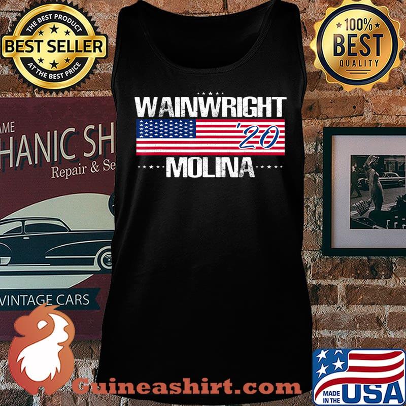 Wainwright Molina 2020 Shirt American Flag sports gift idea T-Shirt Tank top