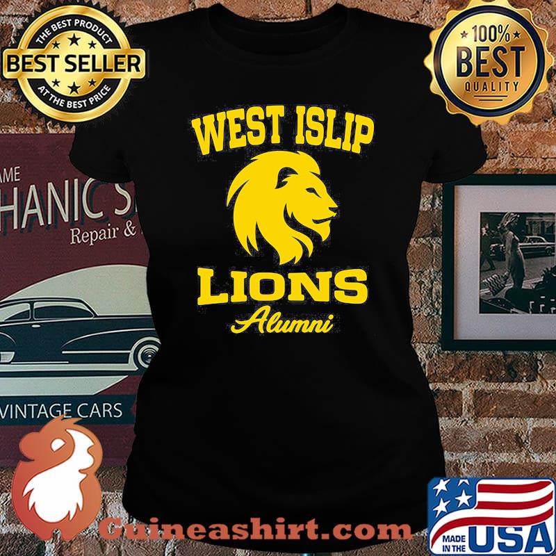 West islip lions alumni logo s Laides tee