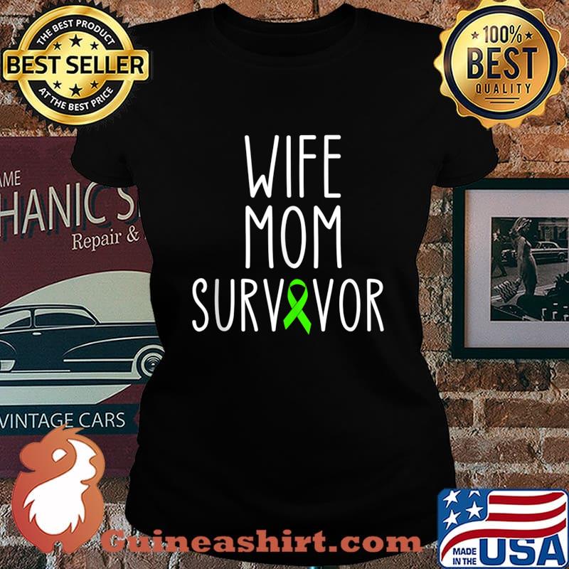 Wife Mom Survivor Lymphoma s Laides tee