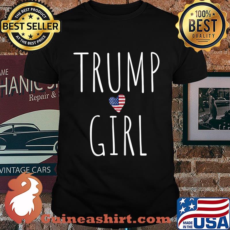 Womens Trump Girl Women Unite for Donald Trump for President T-Shirt