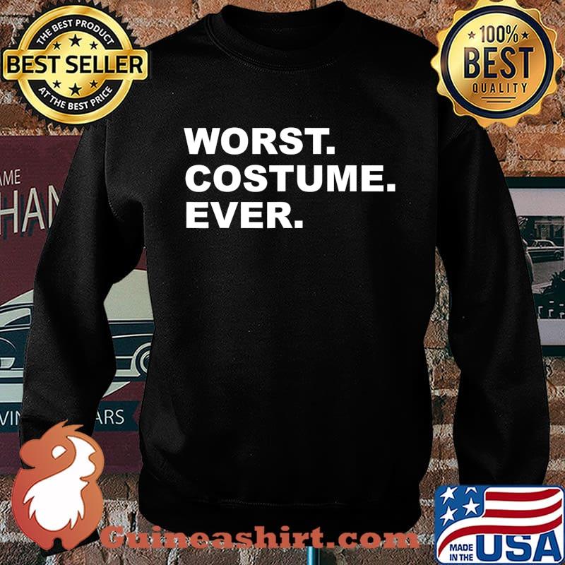 Worst Costume Ever Funny Halloween Vintage Party T-Shirt Sweater