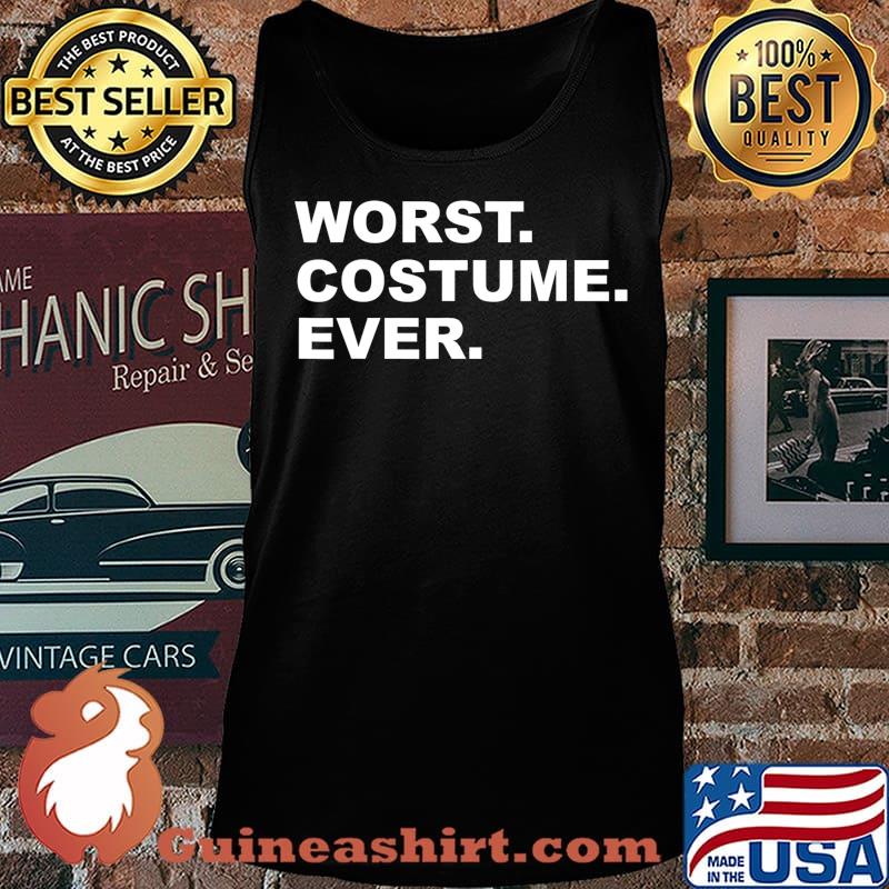 Worst Costume Ever Funny Halloween Vintage Party T-Shirt Tank top