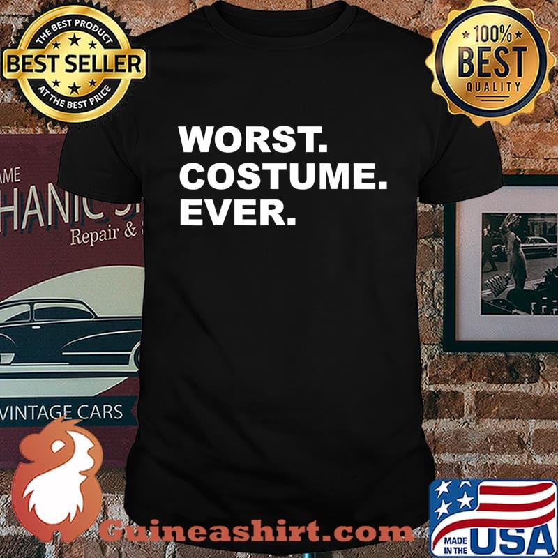 Worst Costume Ever Funny Halloween Vintage Party T-Shirt