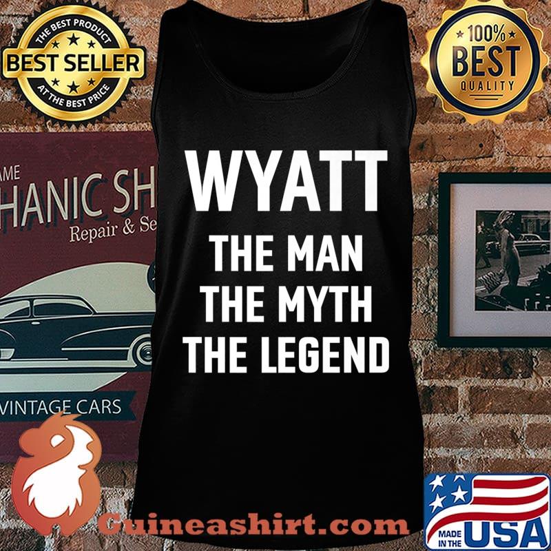 Wyatt the man myth legend first name birthday Premium T-Shirt Tank top