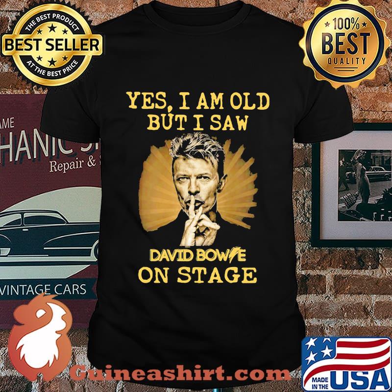 Yes i am old but i saw david bowie on stage light shirt