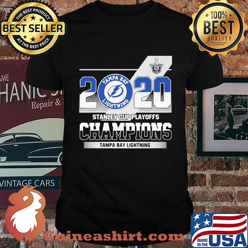 2020 stanley cup playoffs champions tampa bay lightning shirt
