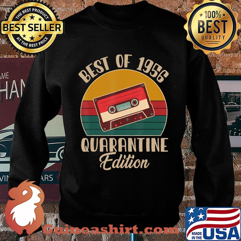 54th Birthday Vintage Retro 1956 Quarantine Edition Mixtape T-Shirt Sweater