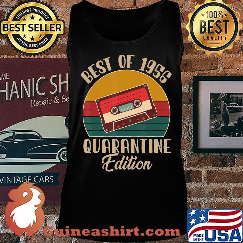 54th Birthday Vintage Retro 1956 Quarantine Edition Mixtape T-Shirt Tank top