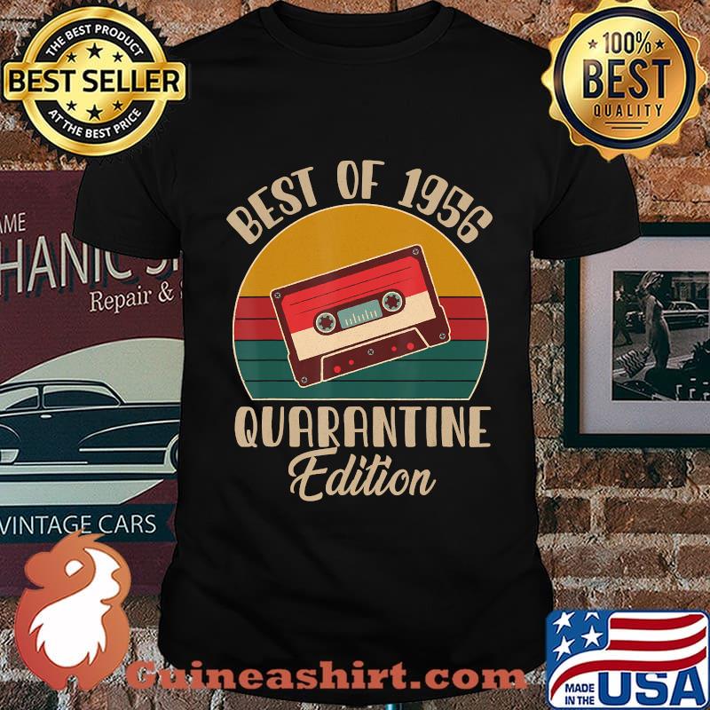 54th Birthday Vintage Retro 1956 Quarantine Edition Mixtape T-Shirt