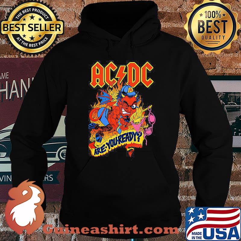 Acdc band are you ready satan s Hoodie