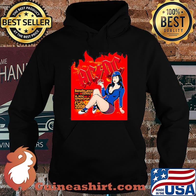 Acdc band bankatlantic edc 2020 center st dete dec timesforum fla 2008 s Hoodie