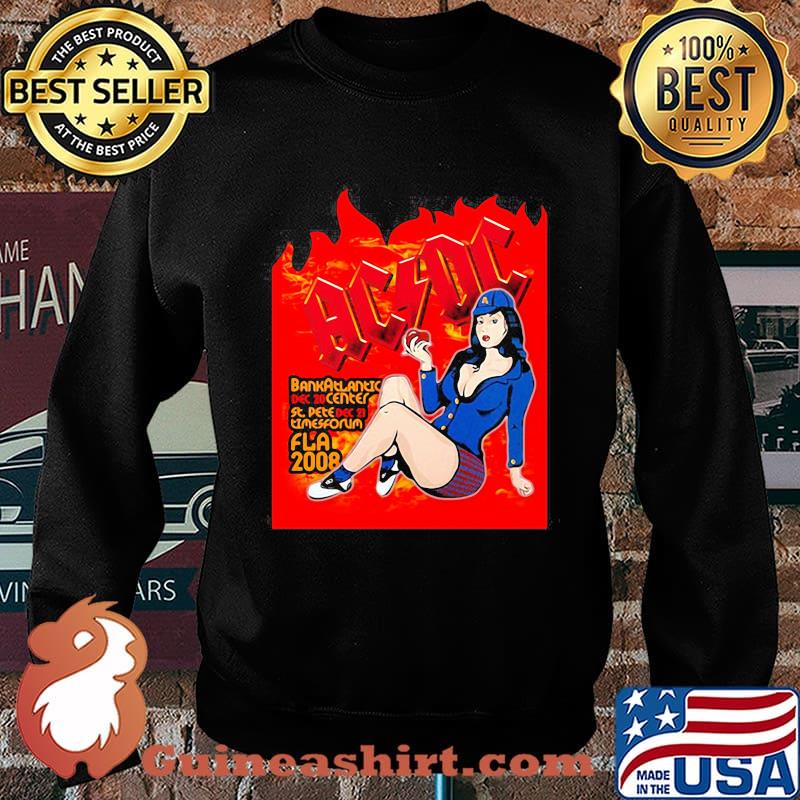 Acdc band bankatlantic edc 2020 center st dete dec timesforum fla 2008 s Sweater