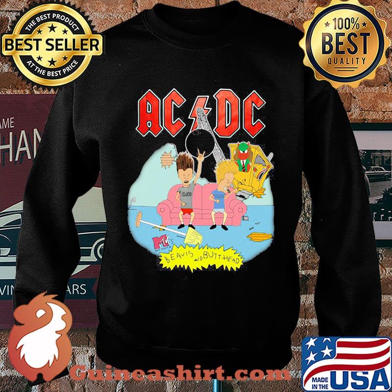 Acdc band beavis and but head s Sweater