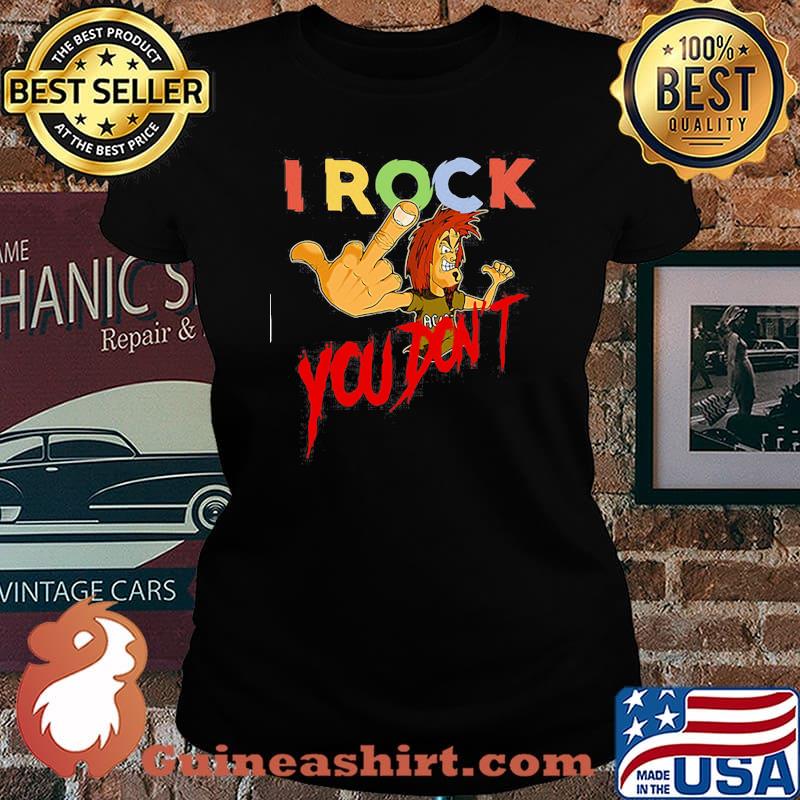 Acdc band i rock you don't s Laides tee