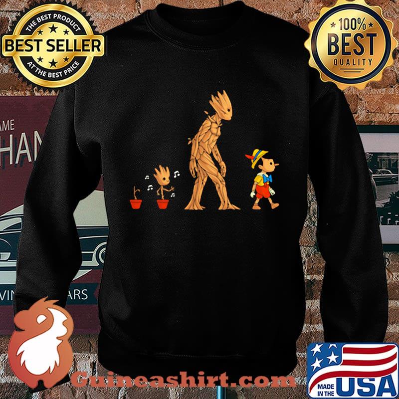Baby groot wooden man s Sweater
