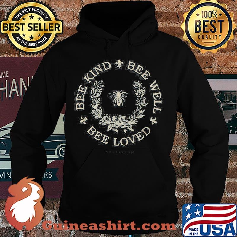 Bee loved bee well bee kind flower s Hoodie