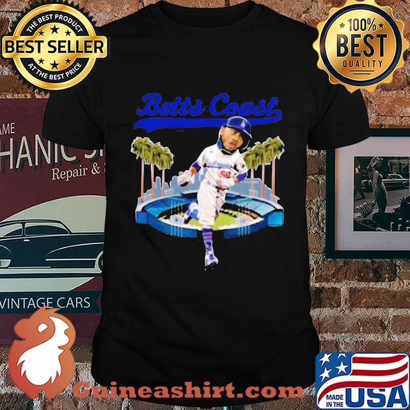 Betts Coast Los Angeles Dodger White Champion shirt