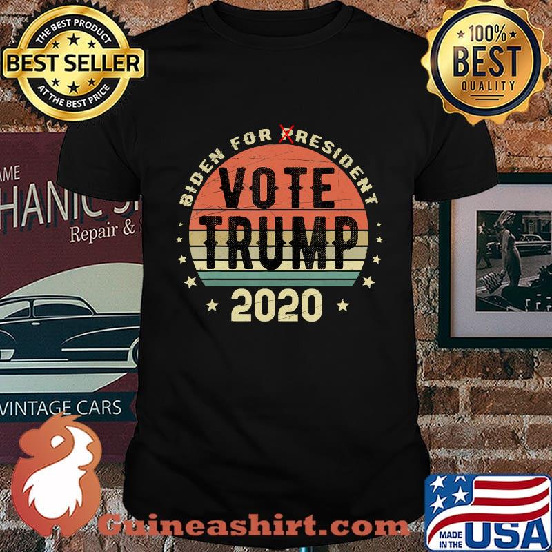 Biden for Resident For A Trump Supporter 2020 T-Shirt