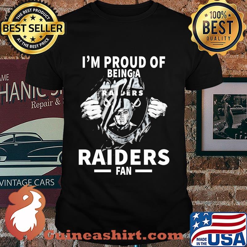 Blood inside i'm proud of being a oklahoma raiders fan shirt