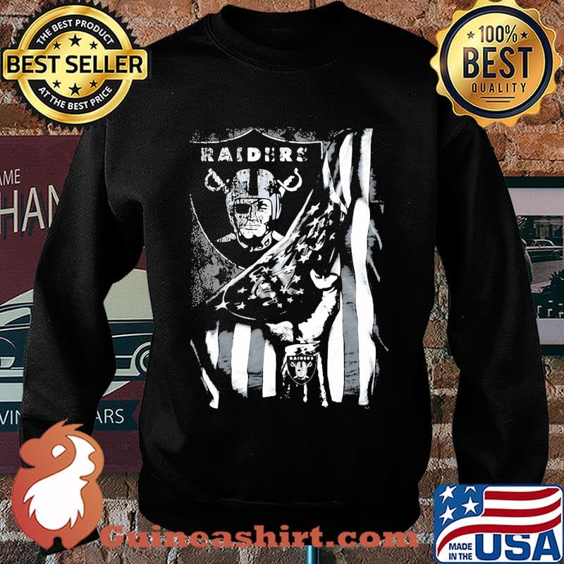 Blood inside oklahoma raiders american flag s Sweater