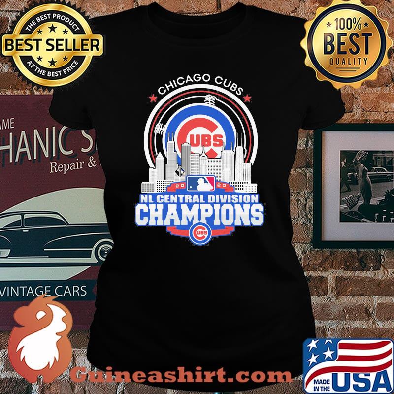 Chicago cubs baseball 2020 nl central division champions s Laides tee