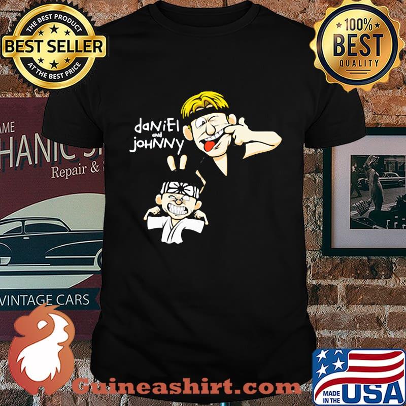 Daniel and johnny karate shirt