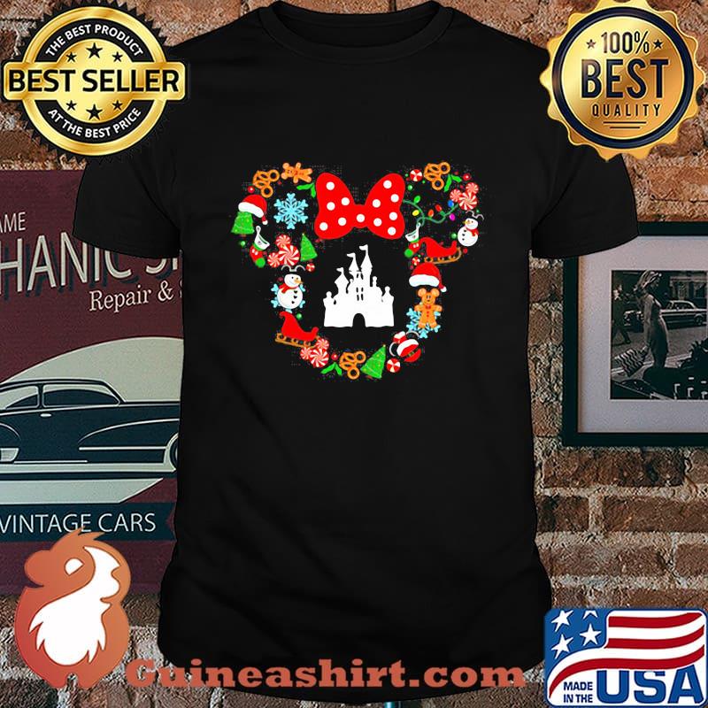 Disney merry christmas minnie mouse shirt
