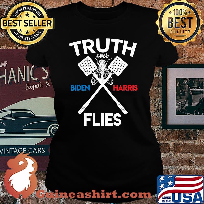 Funny Flies Swatter Presidential Election 2020 Campaign T-Shirt Laides tee