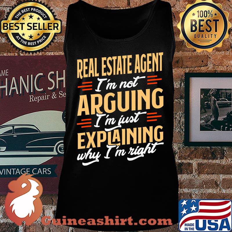 Funny Real Estate Agent Job Design Proud Profession Gift T-Shirt Tank top