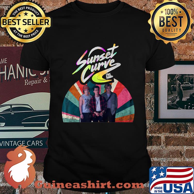 Graphic julie and the phantoms sunset curve band music shirt