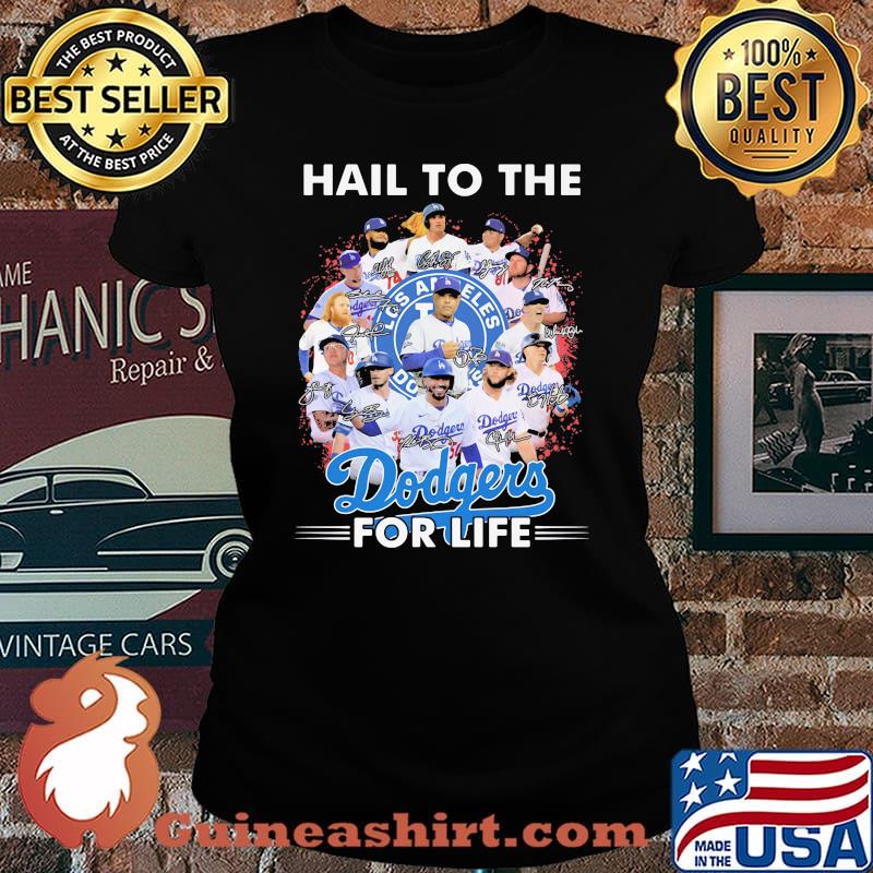 Hail to the logo angeles dodgers world series 2020 s Laides tee