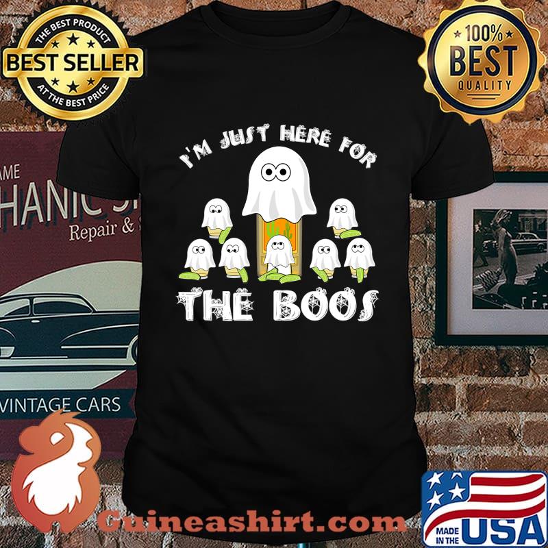 Halloween Costume 2020 Just Here for the Boos Funny Drinking T-Shirt