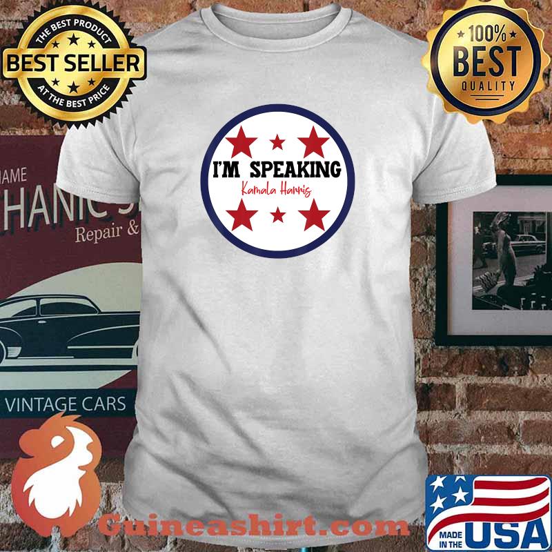 I'm Speaking Kamala Harris Mike Pence Debate Funny Quote T-Shirt