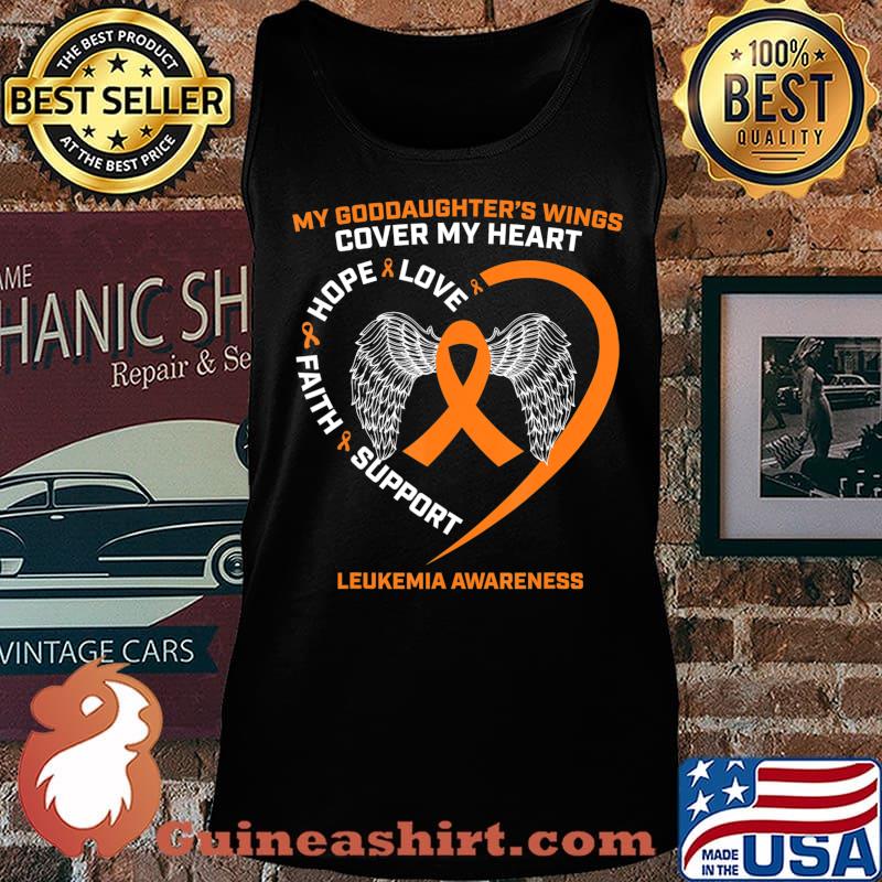 In Remembrance Goddaughter Loving Memory Leukemia Awareness T-Shirt Tank top