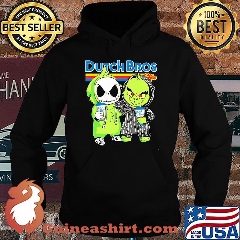 Jack skellington and grinch dutch bros coffee s Hoodie