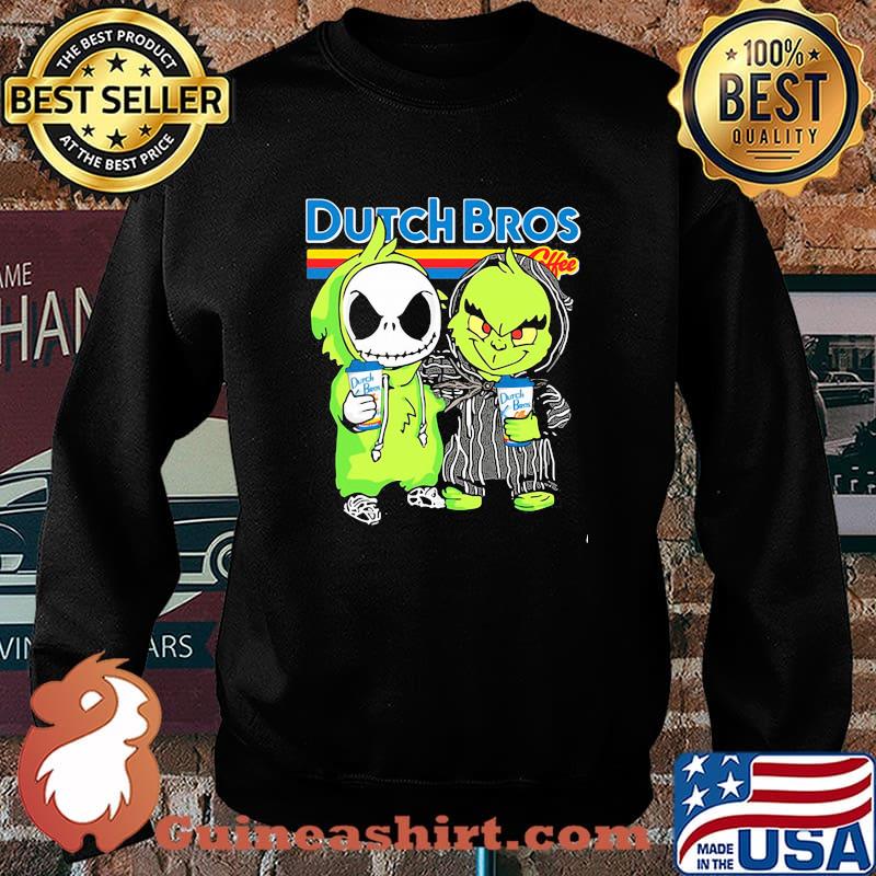 Jack skellington and grinch dutch bros coffee s Sweater