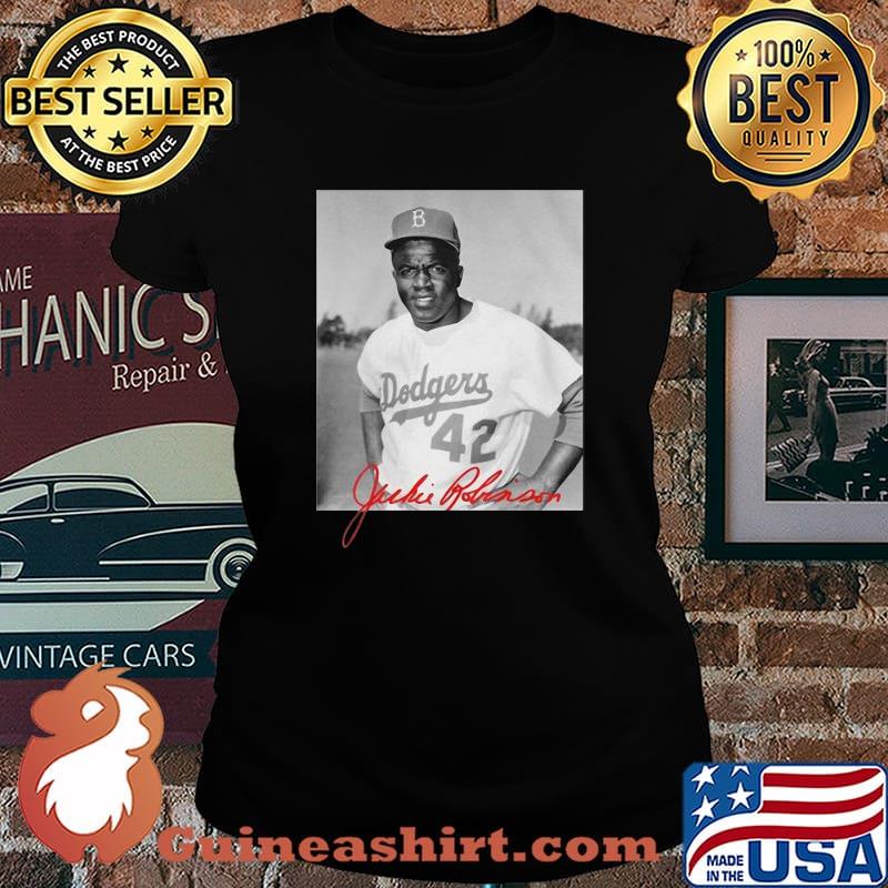 Jackie Robinson Los Angeles Dodgers World Series Champions Shirt Laides tee