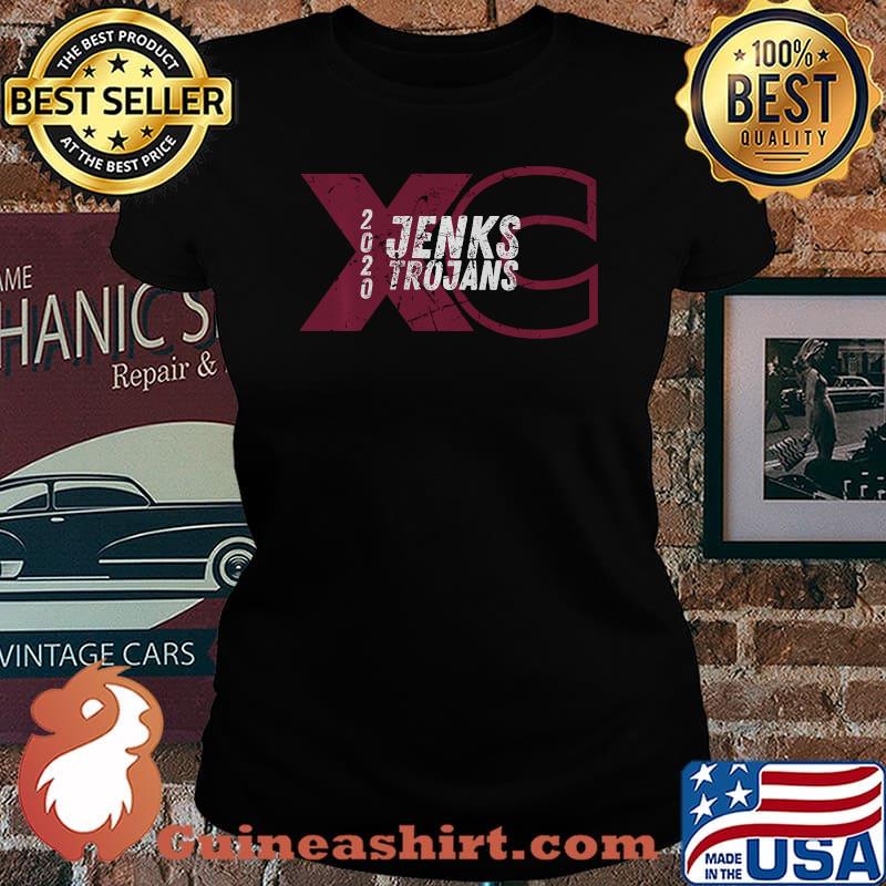 Jenks XC 2020 Cross Country Team Long Sleeve T-Shirt Laides tee