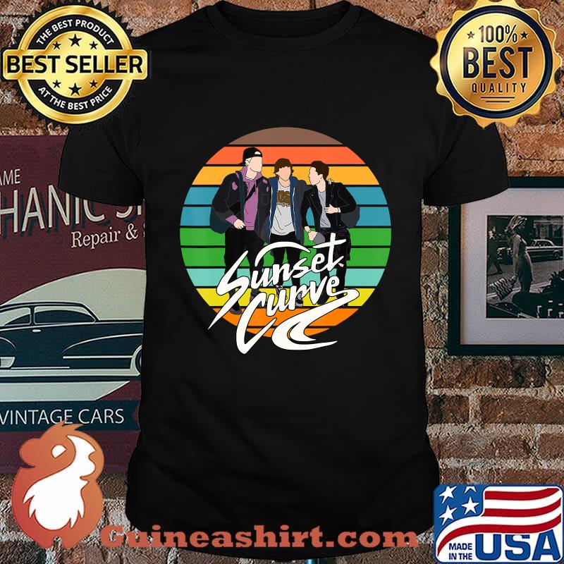 Julie and the phantoms retro sunset curve lustige geschenke shirt