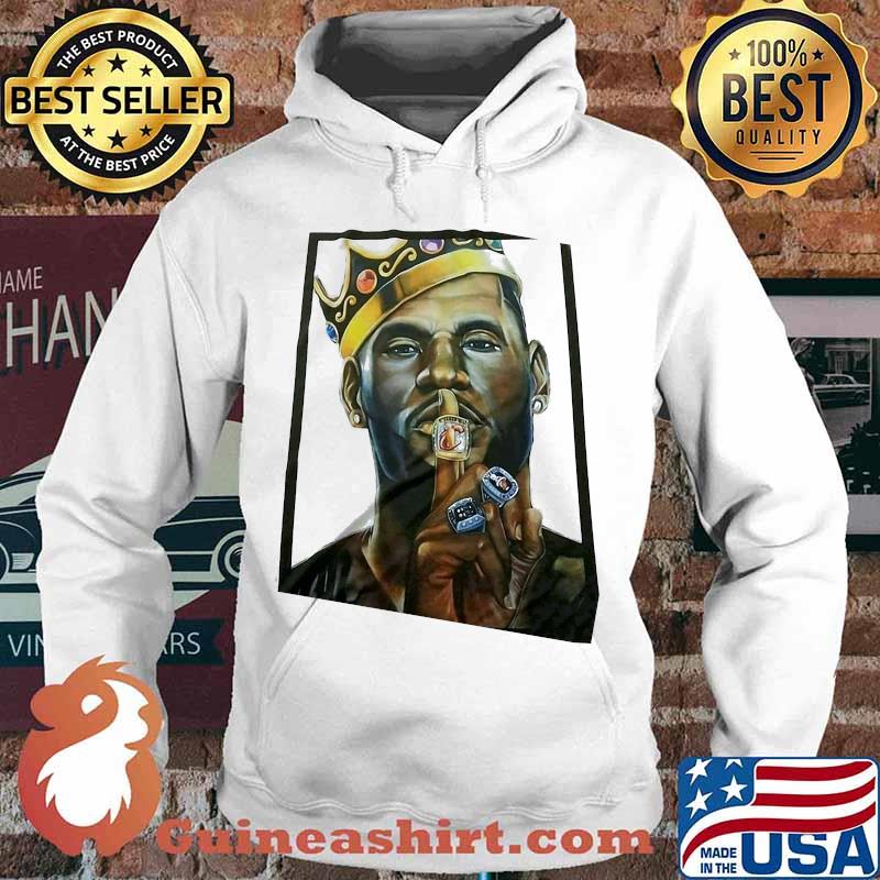 King lebron james los angeles lakers art s Hoodie